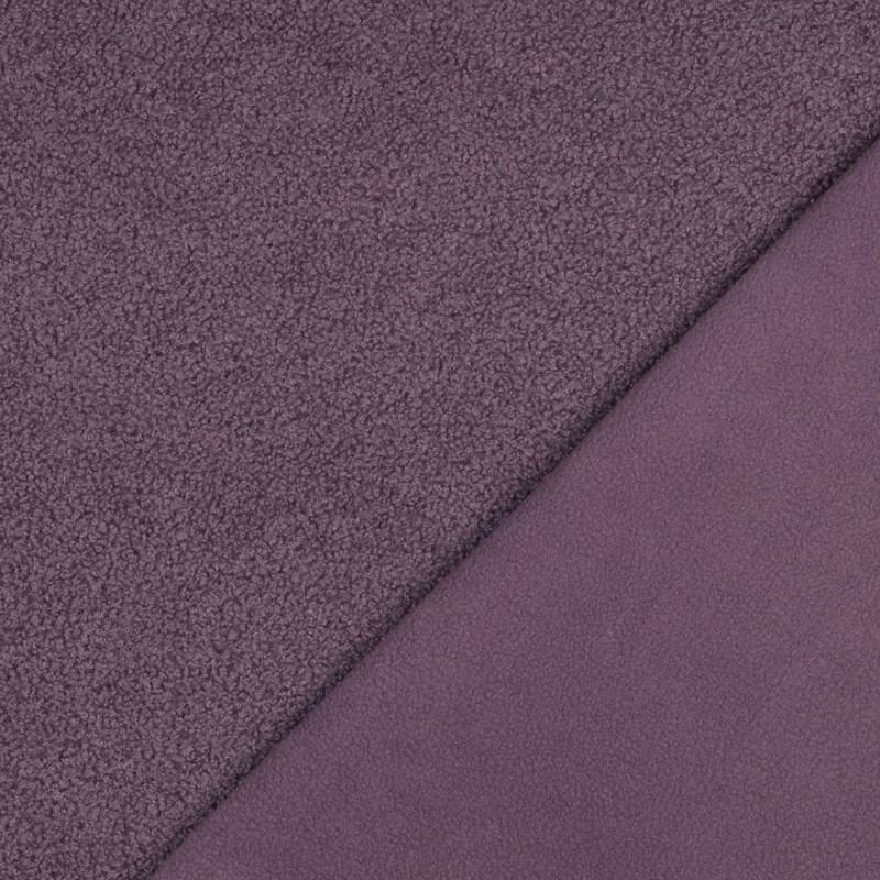 Teddyfleece Doubleface, lila von Stoffe Hemmers