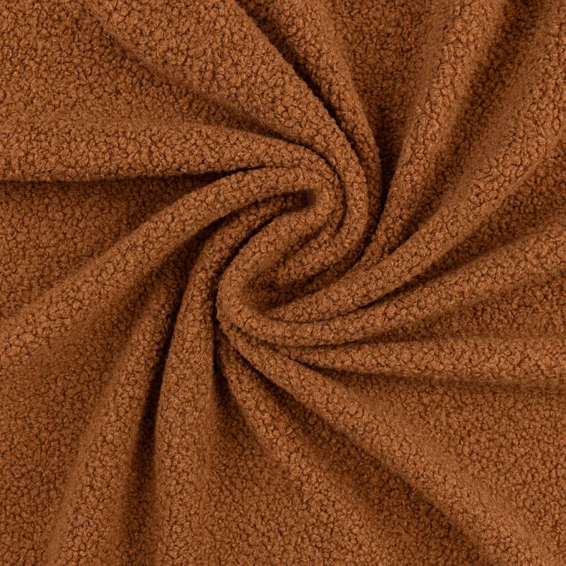 Teddyplüsch Cloudy, braun Teddyplüsch Cloudy, braun von Stoffe Hemmers