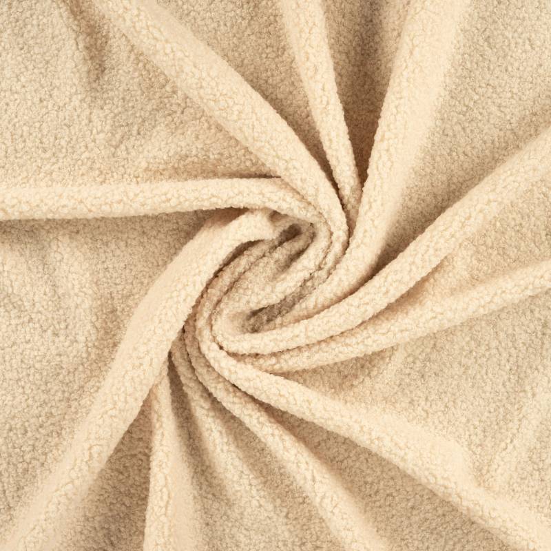 Teddyplüsch Cloudy, natur von Stoffe Hemmers