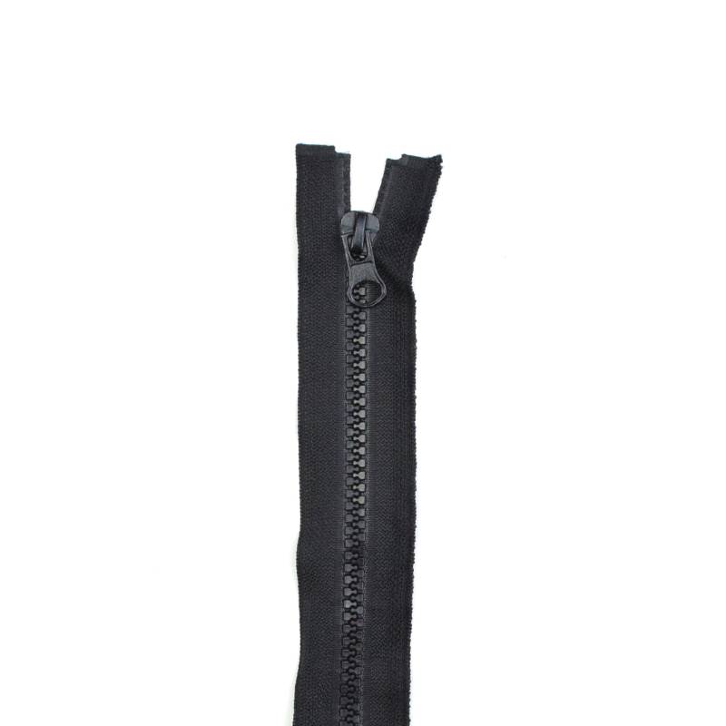 Teilbarer Reißverschluss 40 cm, schwarz von Stoffe Hemmers