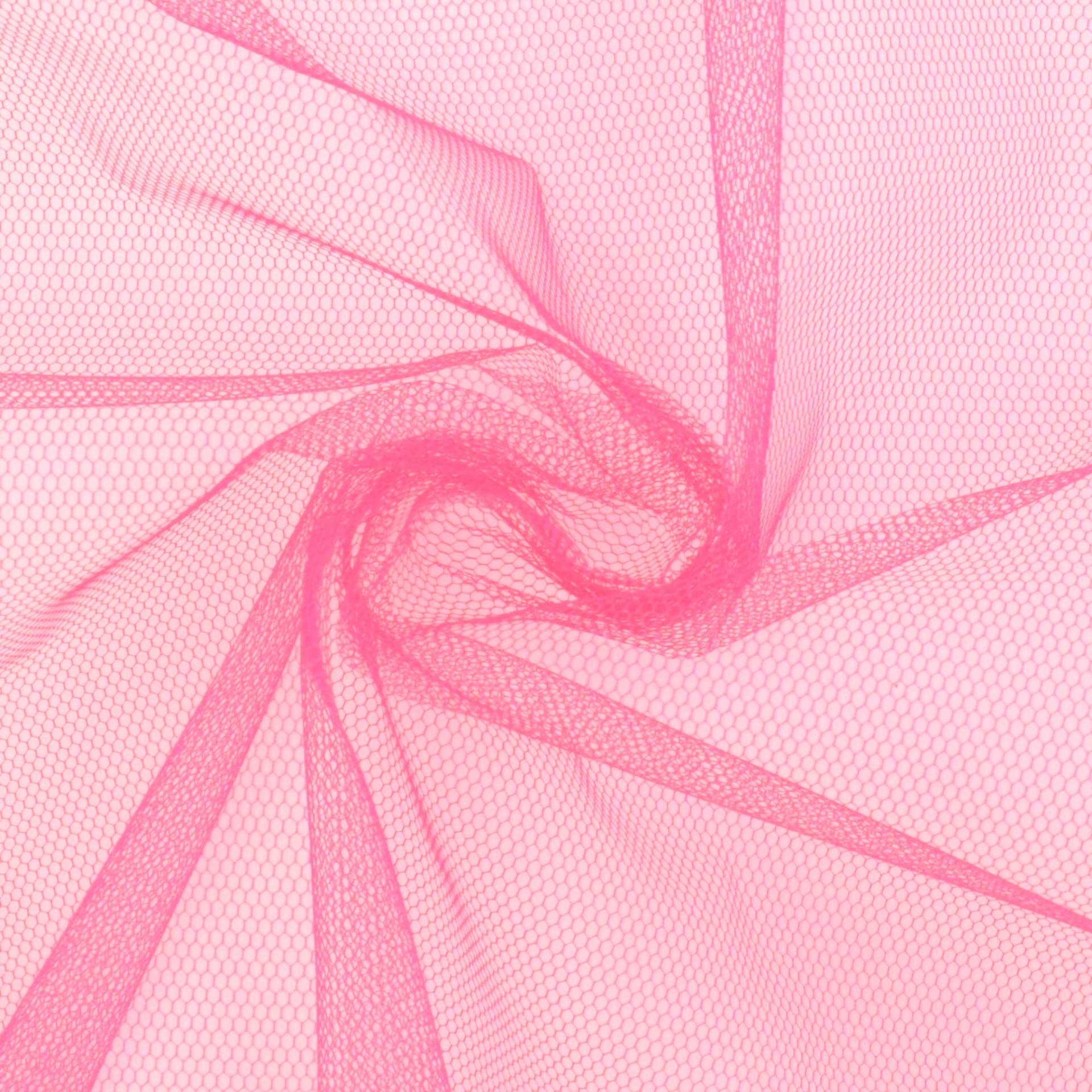 Tüll uni, neonpink Tüll uni, neonpink von Stoffe Hemmers