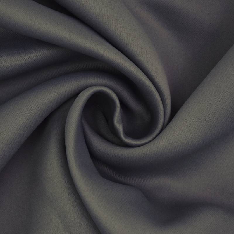 Verdunkelungsstoff 295 cm breit, dunkelgrau von Stoffe Hemmers