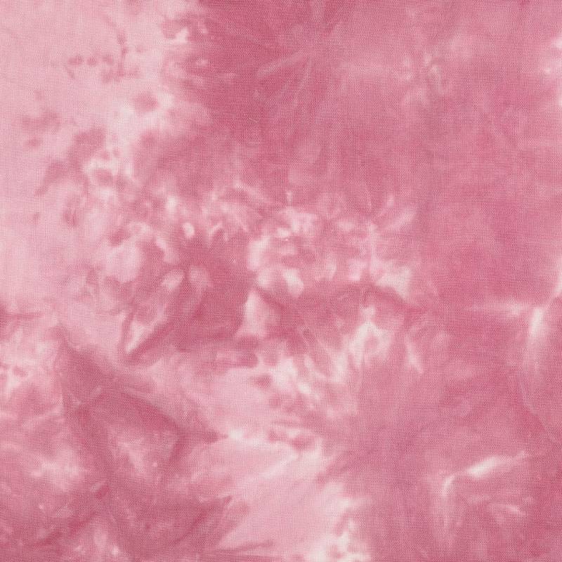 Viskose Leinen Batik Style, pink von Stoffe Hemmers