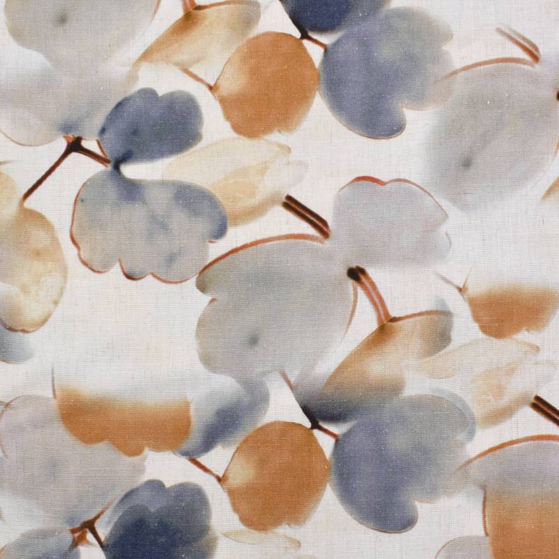 Viskose Leinen Flower Petals, natur von Stoffe Hemmers