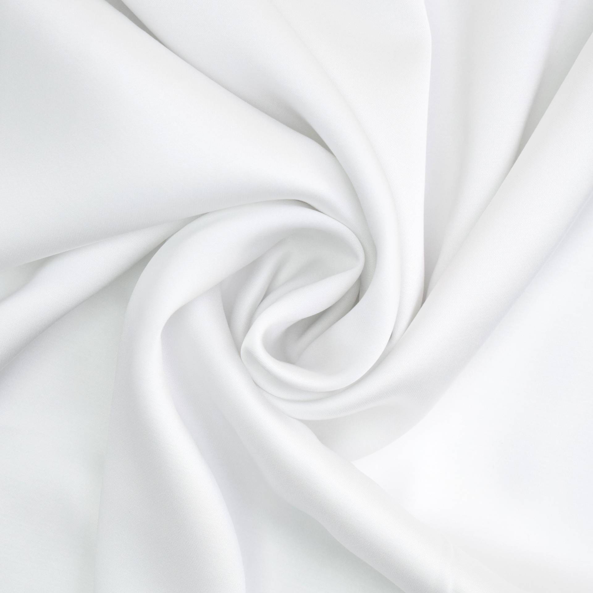 Viskose Satin Ellen, weiß Viskose Satin Ellen, weiß von Stoffe Hemmers