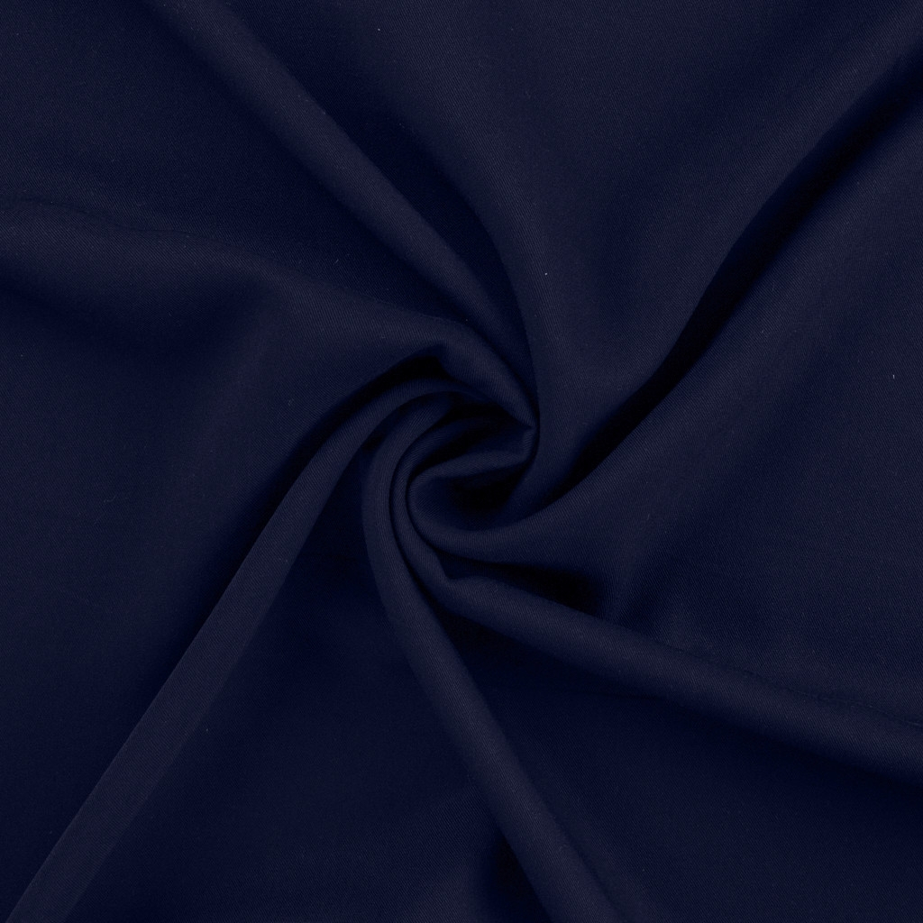 Viskose Twill, marine Viskose Twill, marine von Stoffe Hemmers