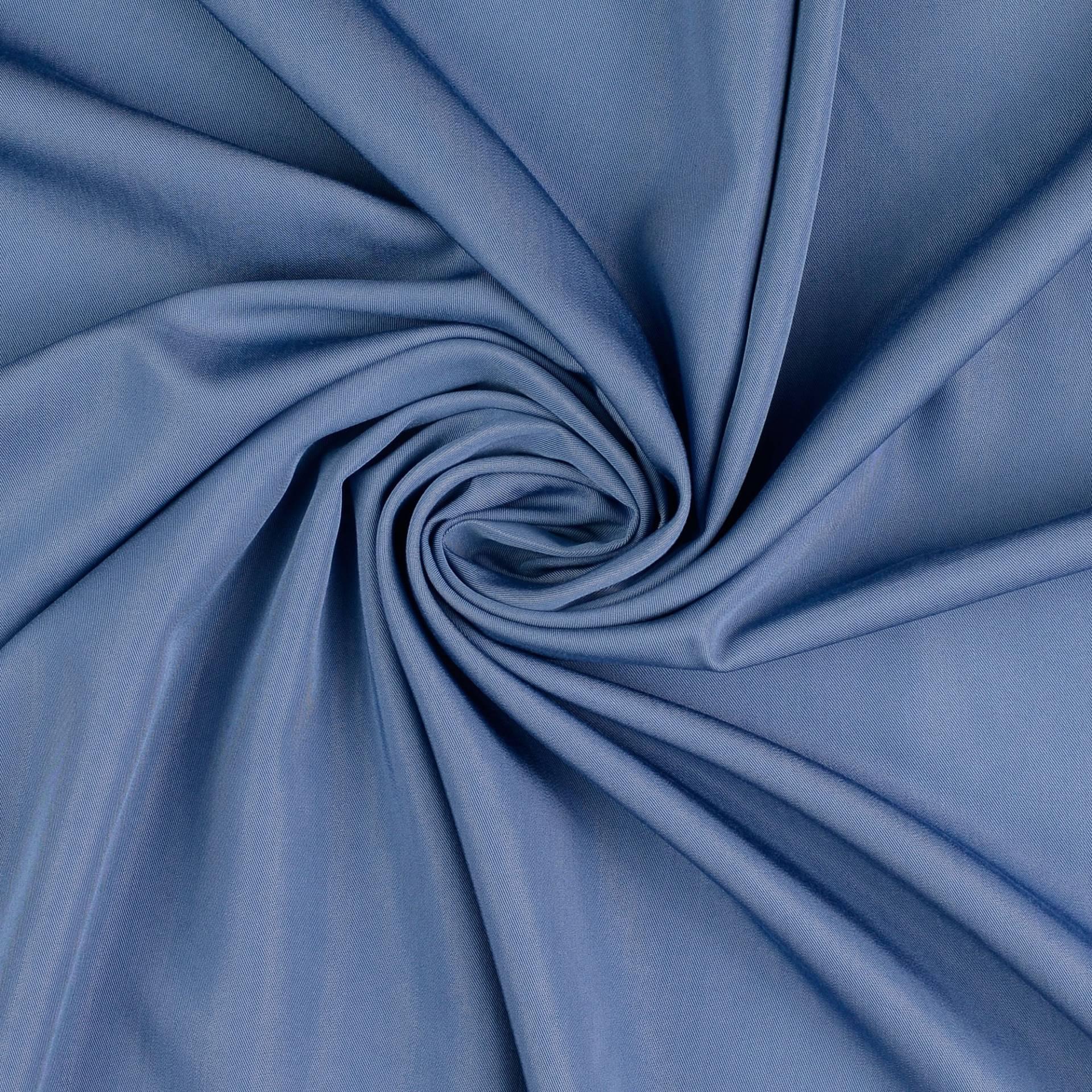 Viskose Twill Jeansoptik, blau Viskose Twill Jeansoptik, blau von Stoffe Hemmers