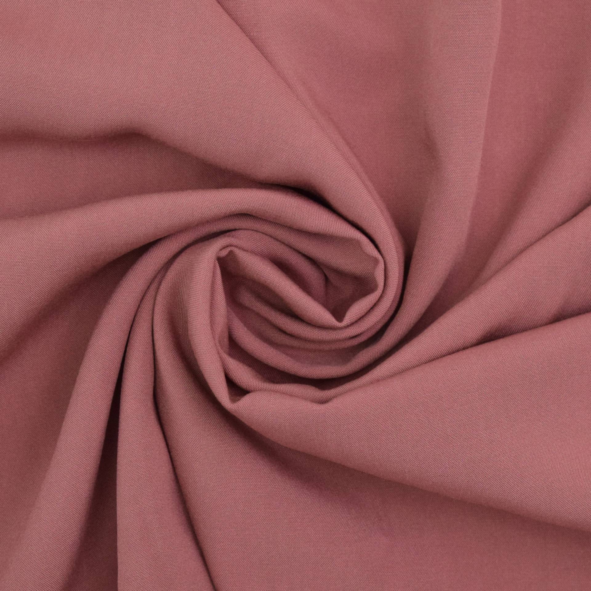 Viskose Voile uni, altrosa Viskose Voile uni, altrosa von Stoffe Hemmers