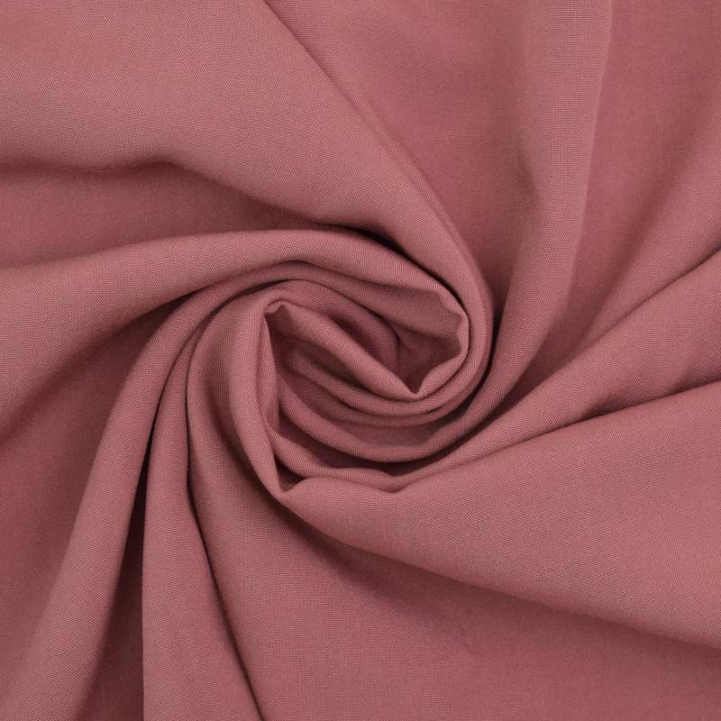Viskose Voile uni, altrosa von Stoffe Hemmers
