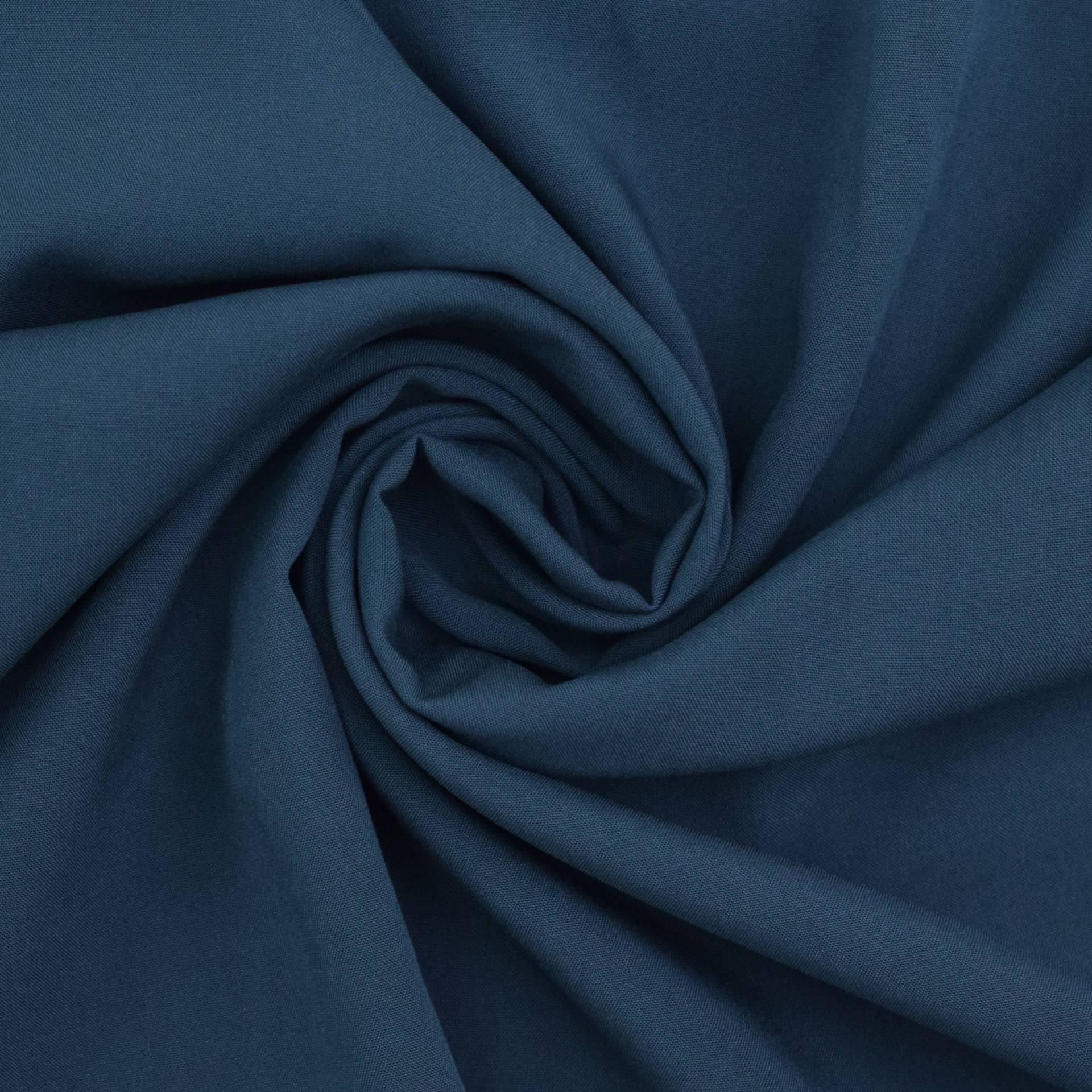 Viskose Voile uni, jeansblau Viskose Voile uni, jeansblau von Stoffe Hemmers