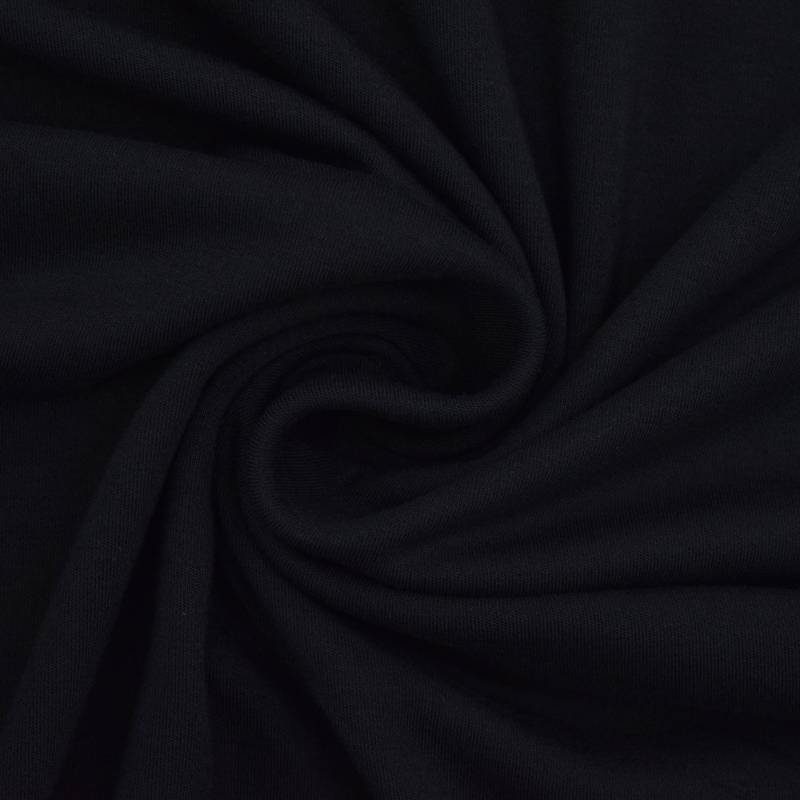 Viskosejersey Vintage Modal Touch, schwarz von Stoffe Hemmers