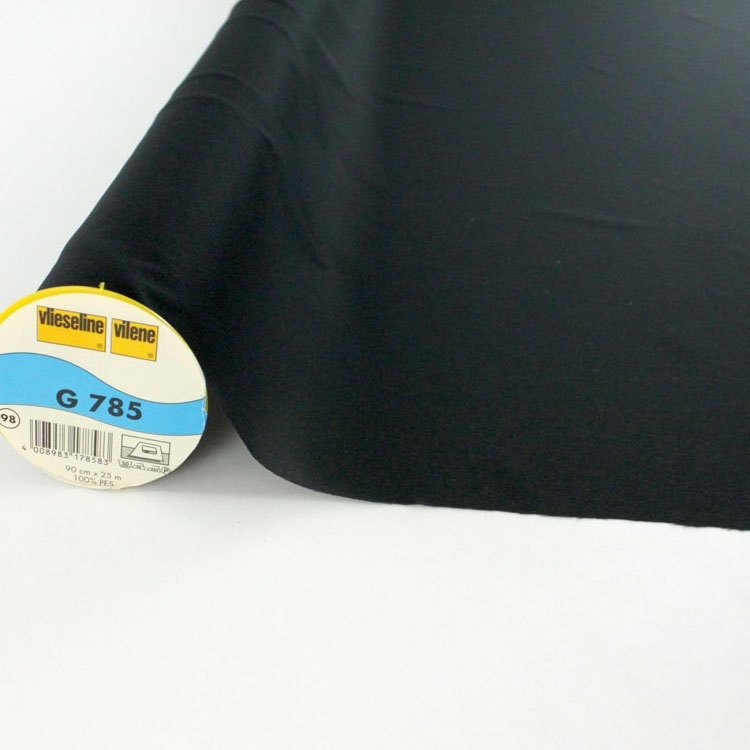 Vlieseline Bügeleinlage G785, schwarz Vlieseline Bügeleinlage G785, schwarz von Stoffe Hemmers