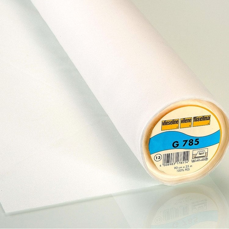 Vlieseline Bügeleinlage G785, weiß von Stoffe Hemmers