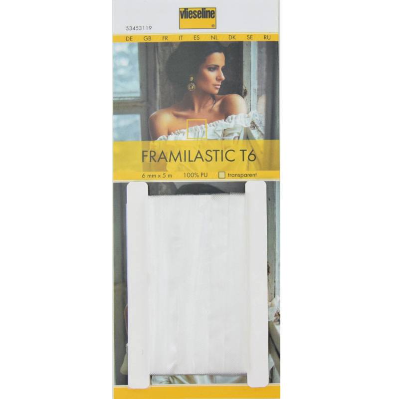 Vlieseline Framilastic, Framilon 6mm x 5m von Stoffe Hemmers