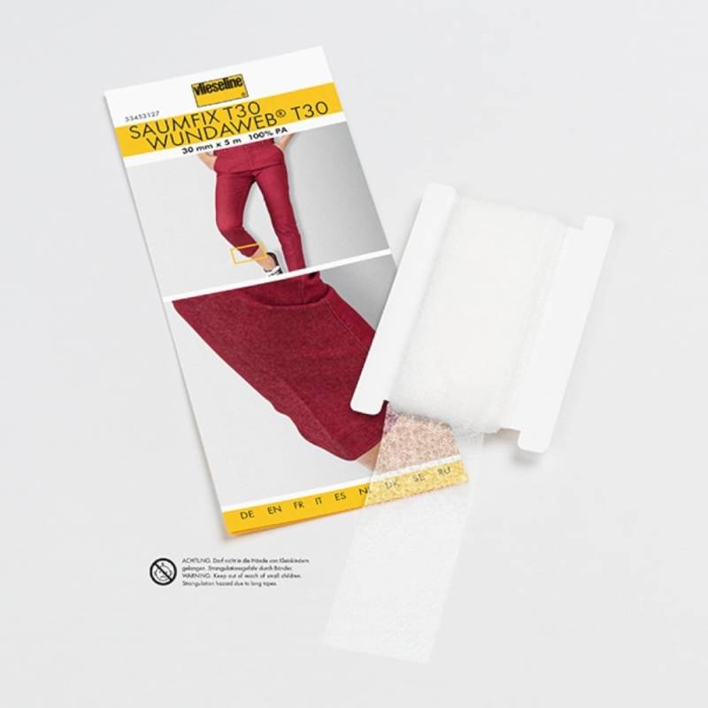 Vlieseline Saumfix T30, weiß von Stoffe Hemmers