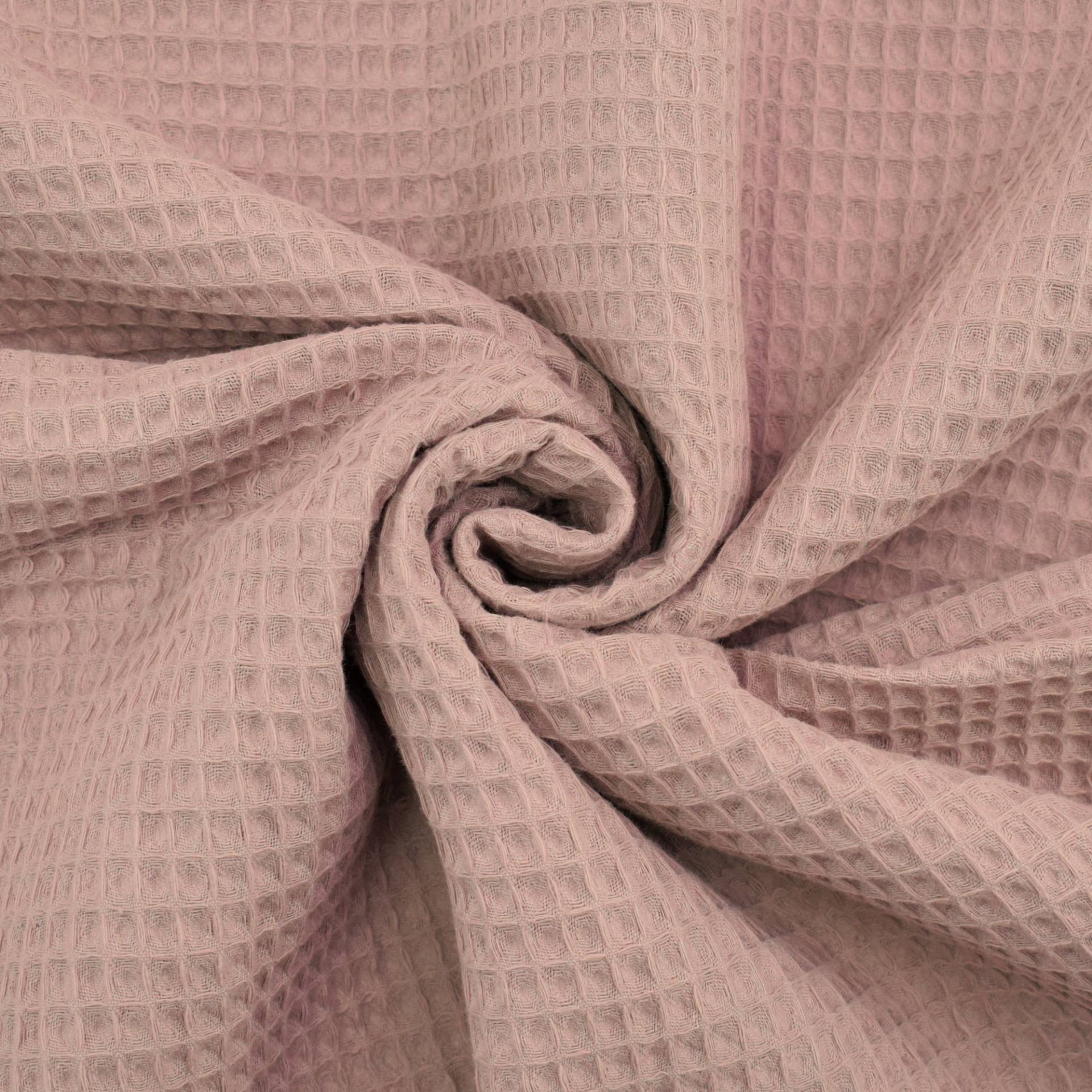 Waffelpiqué Ariana, altrosé von Stoffe Hemmers