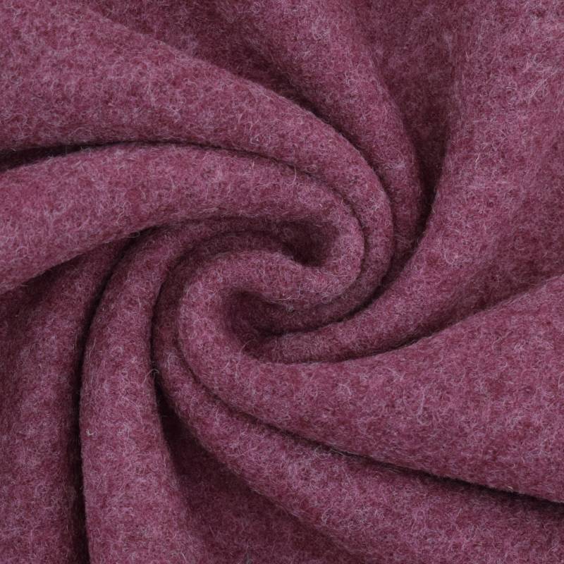 Walkloden meliert, beere von Stoffe Hemmers