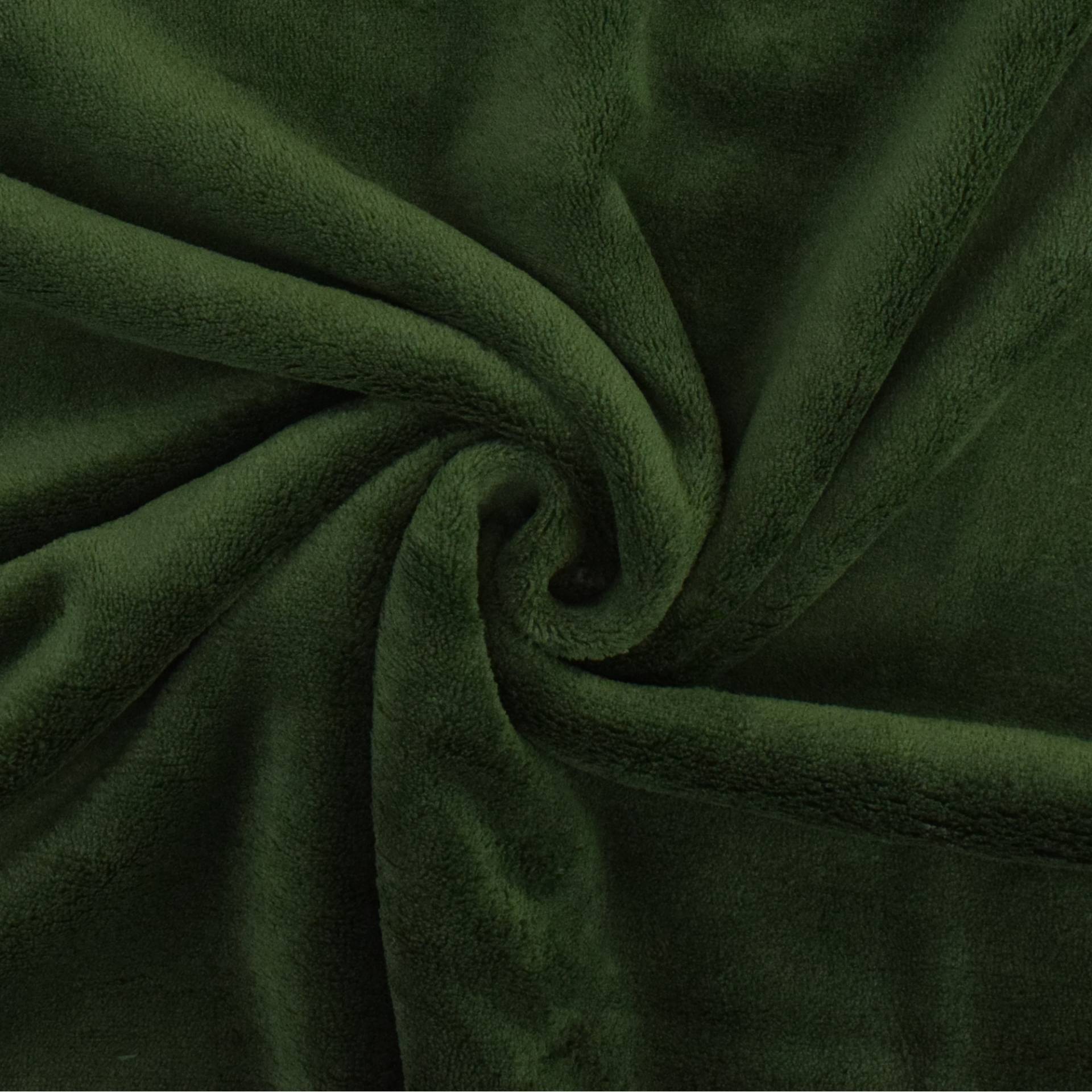 Wellnessfleece olivgrün Wellnessfleece olivgrün von Stoffe Hemmers