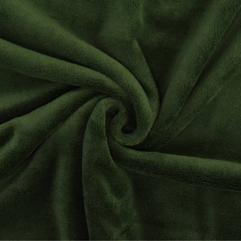 Wellnessfleece olivgrün Wellnessfleece olivgrün von Stoffe Hemmers