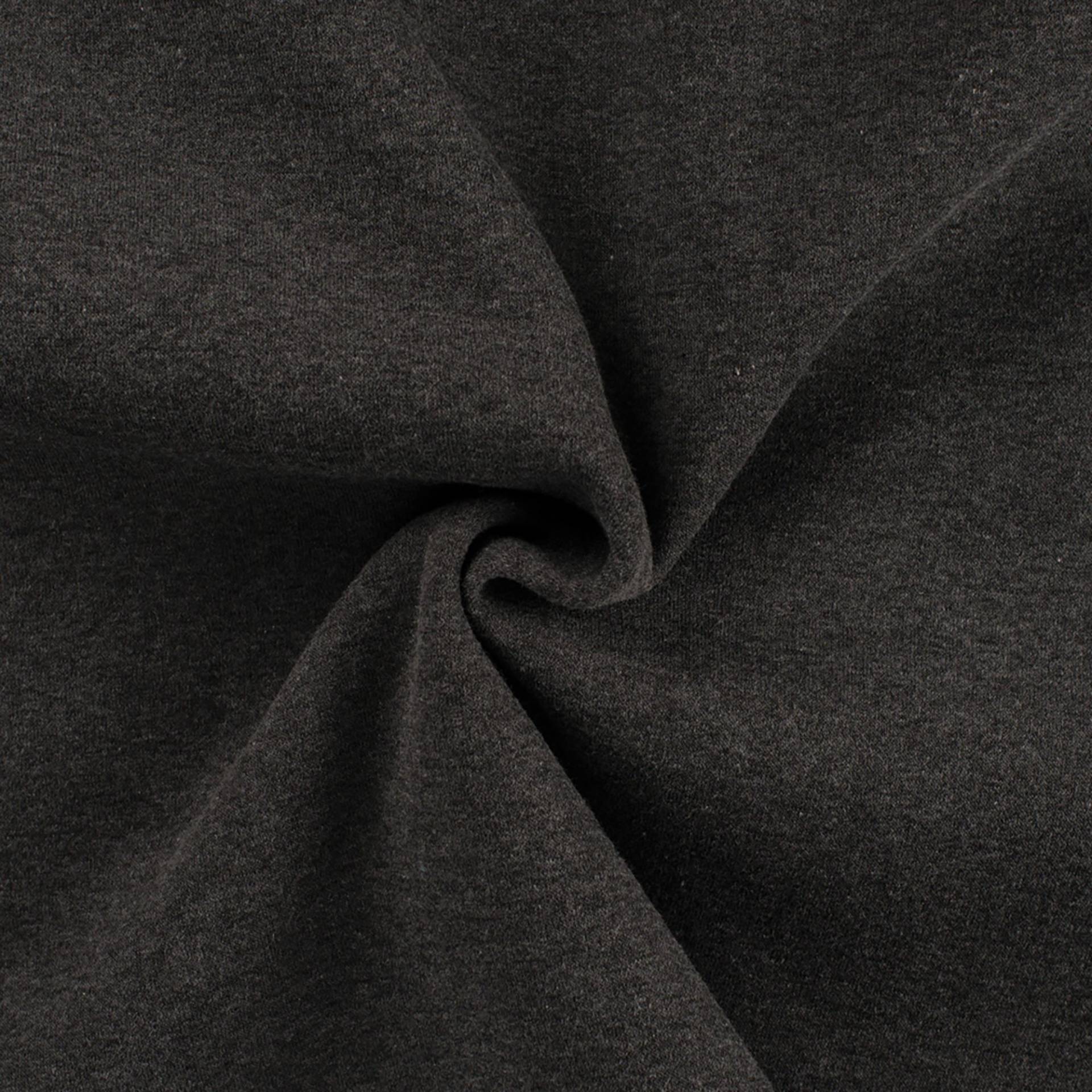Wintersweat, anthrazit meliert Wintersweat, anthrazit meliert von Stoffe Hemmers