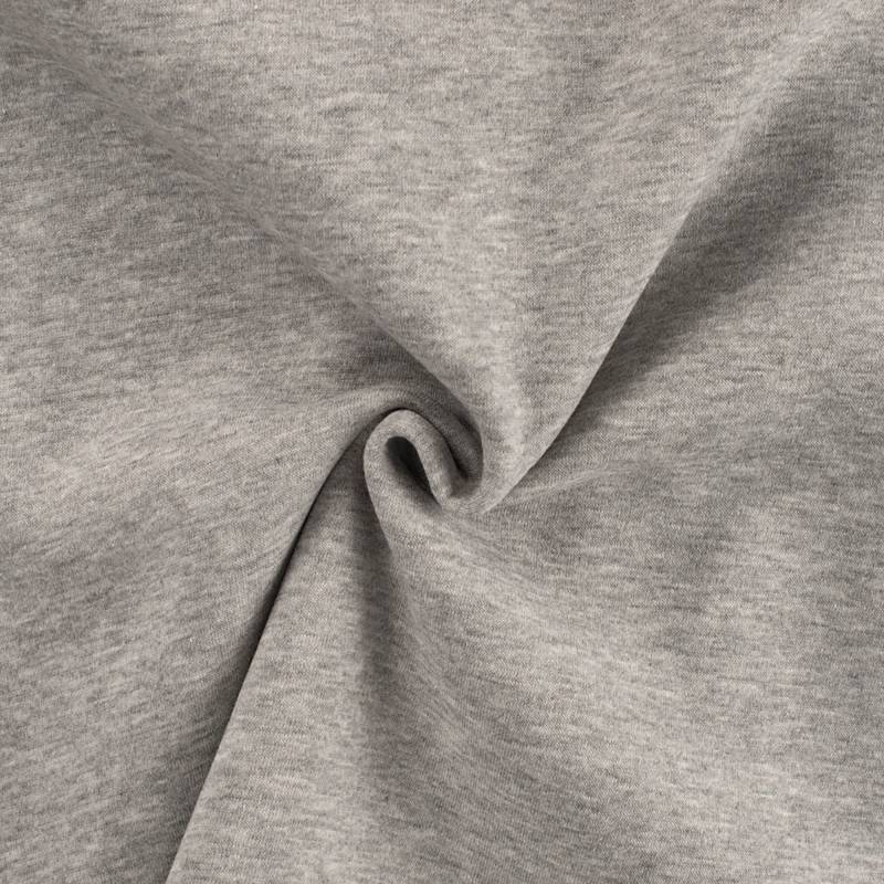 Wintersweat, hellgrau meliert Wintersweat, hellgrau meliert von Stoffe Hemmers