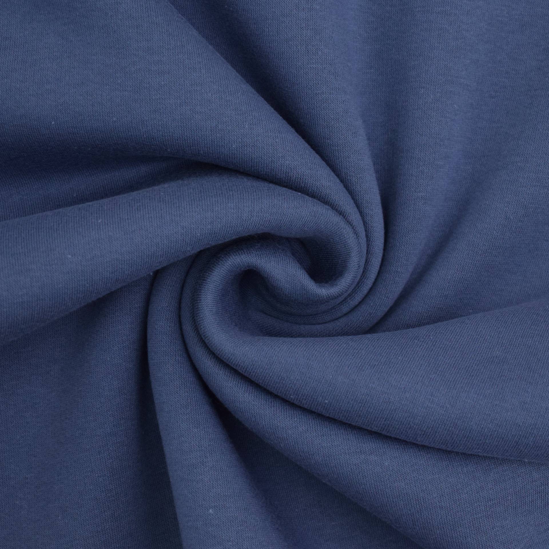 Wintersweat, jeansblau Wintersweat, jeansblau von Stoffe Hemmers