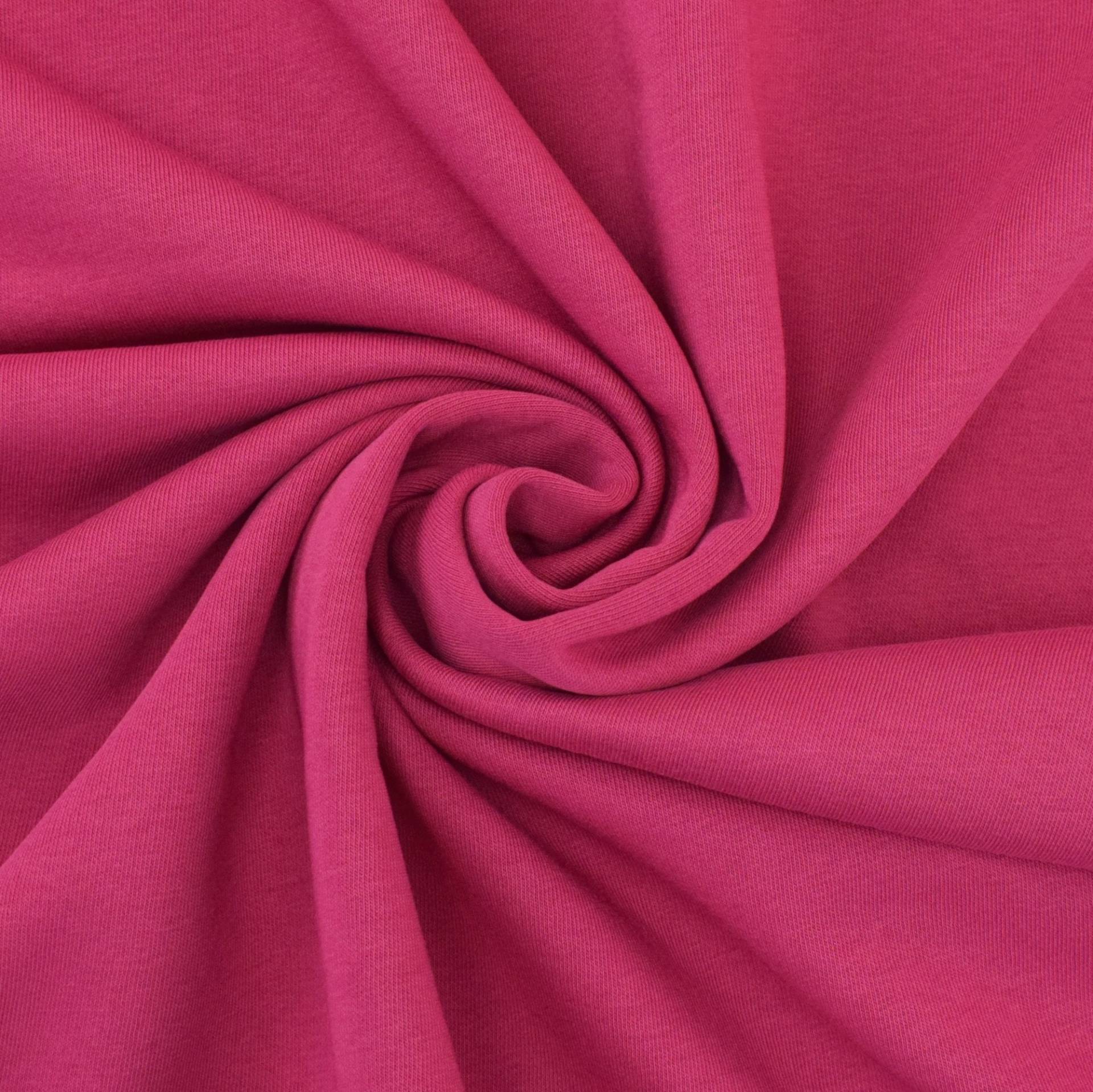 Wintersweat uni, magenta Wintersweat uni, magenta von Stoffe Hemmers
