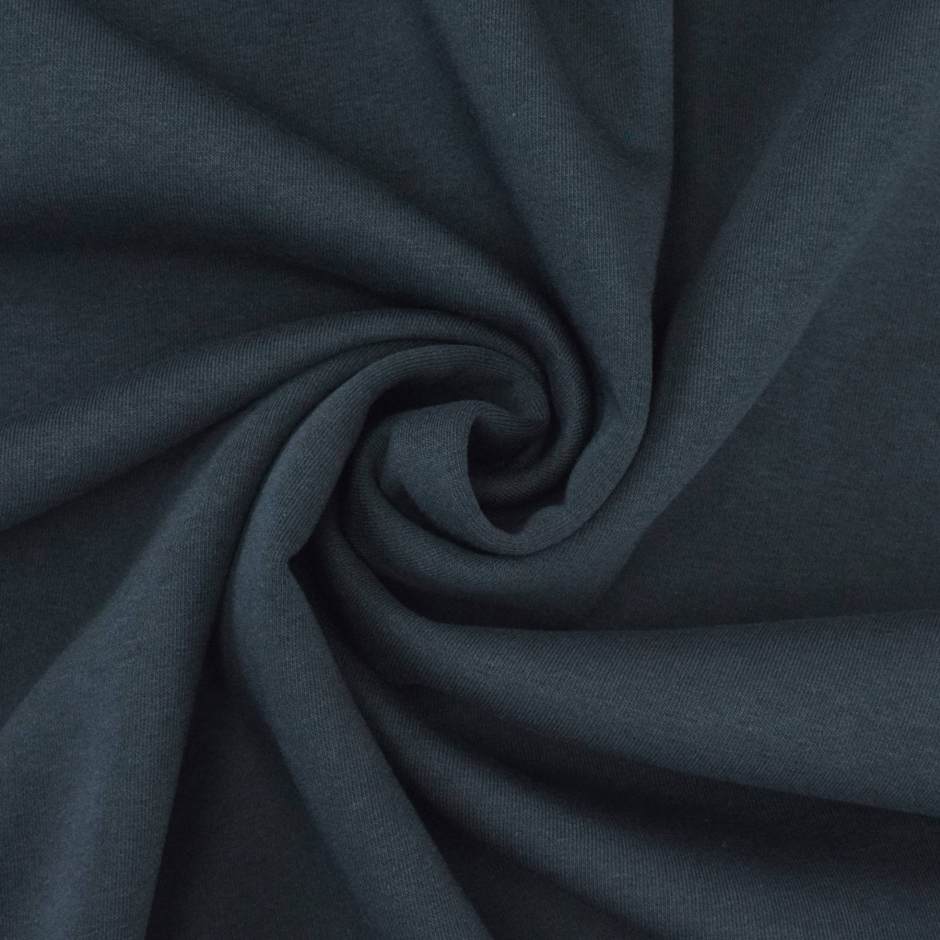 Wintersweat uni, marine von Stoffe Hemmers