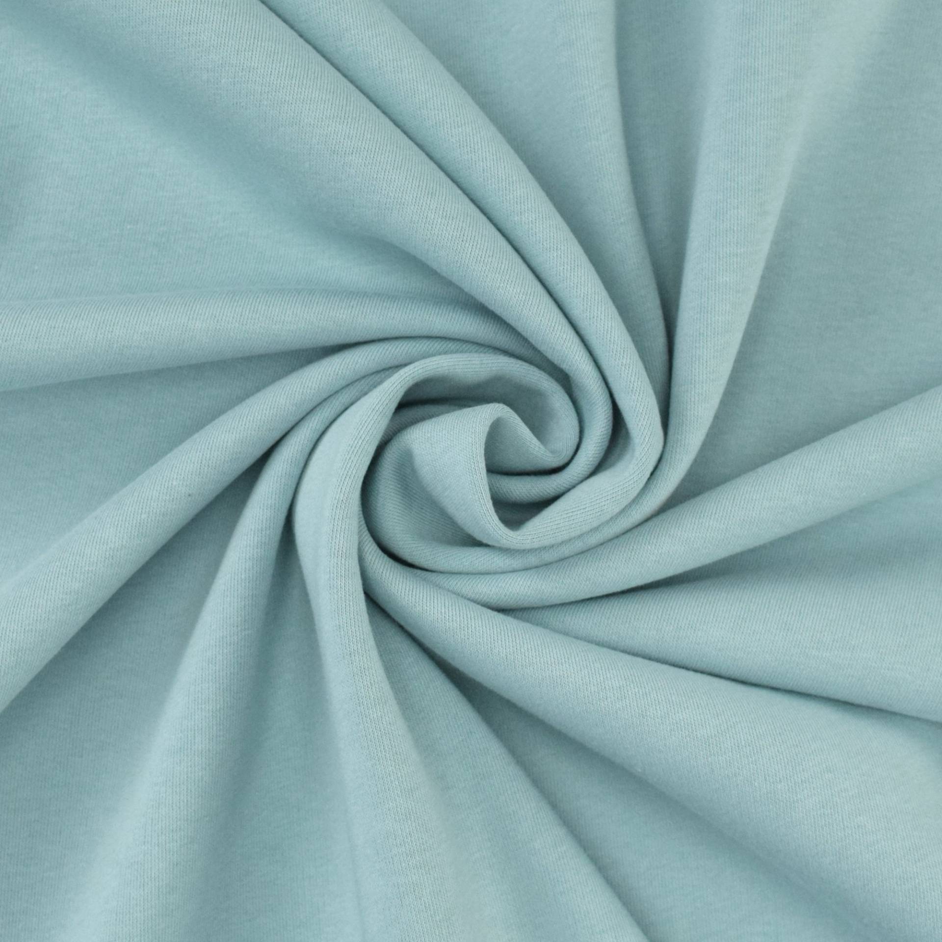 Wintersweat uni, pastellblau Wintersweat uni, pastellblau von Stoffe Hemmers