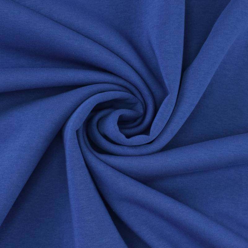 Wintersweat uni, royalblau Wintersweat uni, royalblau von Stoffe Hemmers