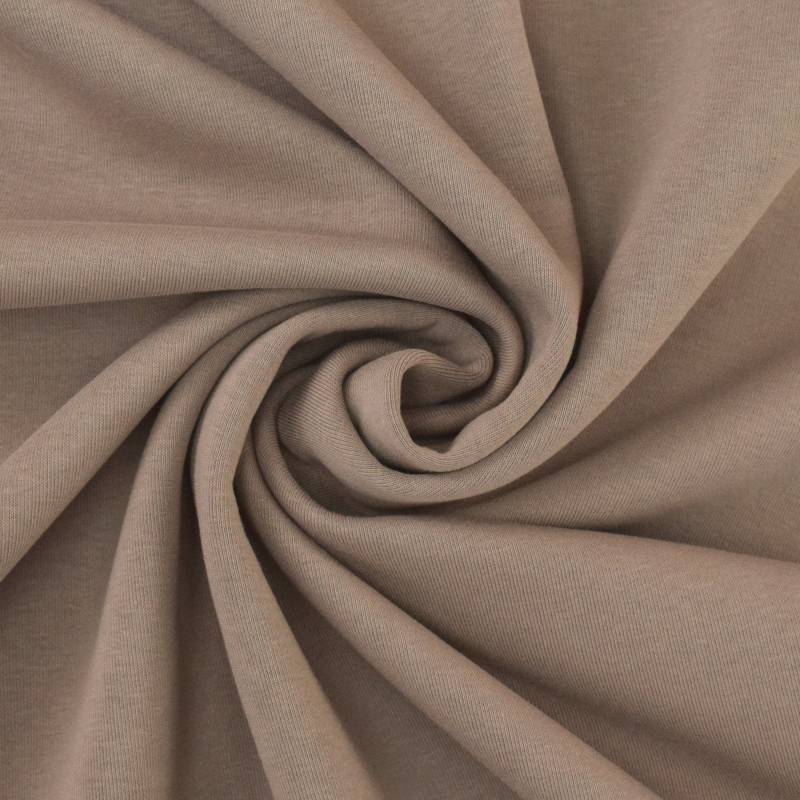Wintersweat uni, taupe Wintersweat uni, taupe von Stoffe Hemmers