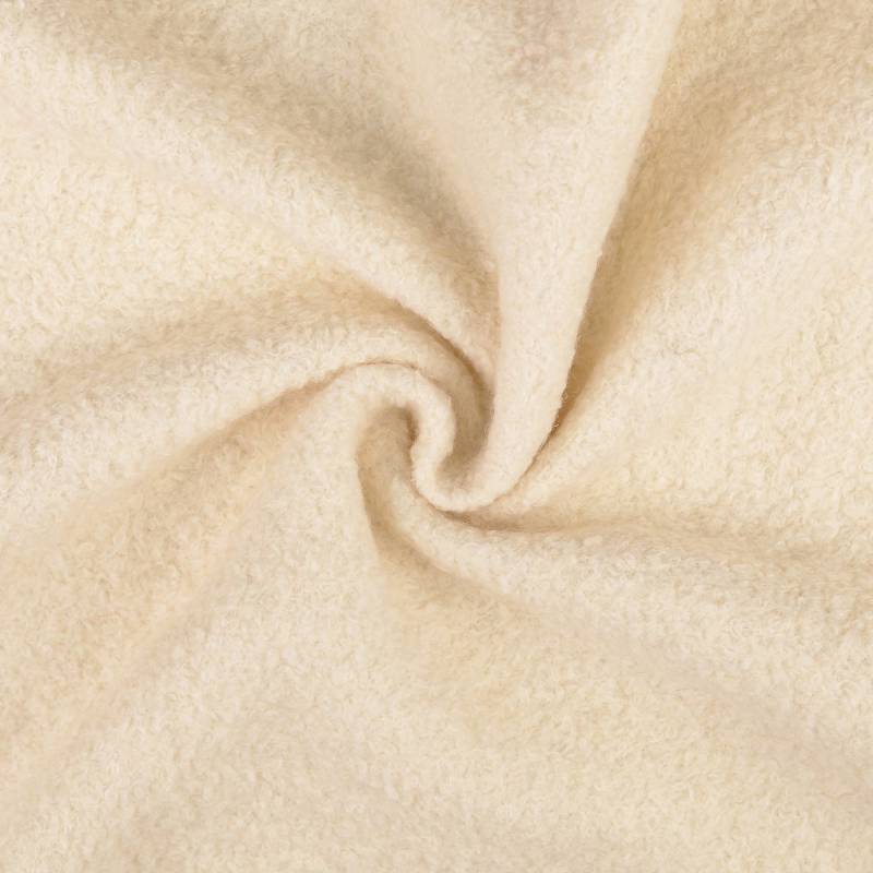 Woll Bouclé, wollweiß Woll Bouclé, wollweiß von Stoffe Hemmers