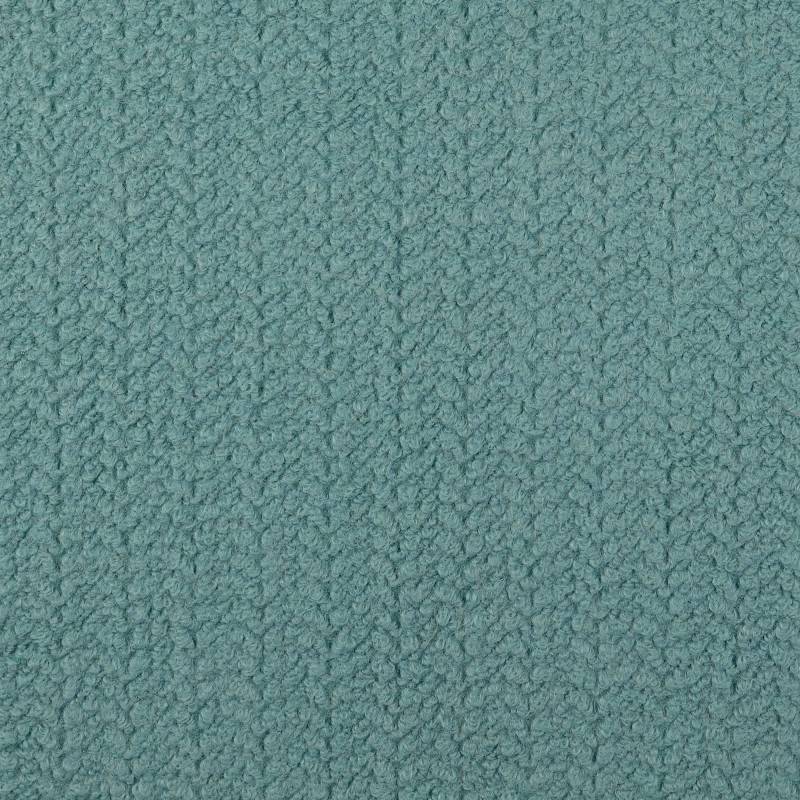 Woll Bouclé Zick Zack, hellpetrol Woll Bouclé Zick Zack, hellpetrol von Stoffe Hemmers