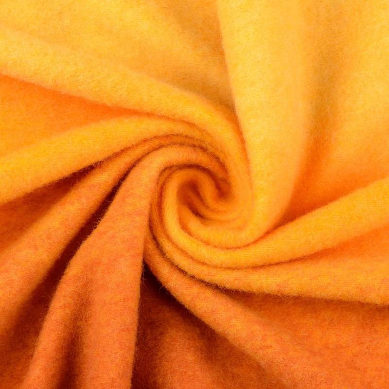 Woll Strickstoff, terracotta von Stoffe Hemmers