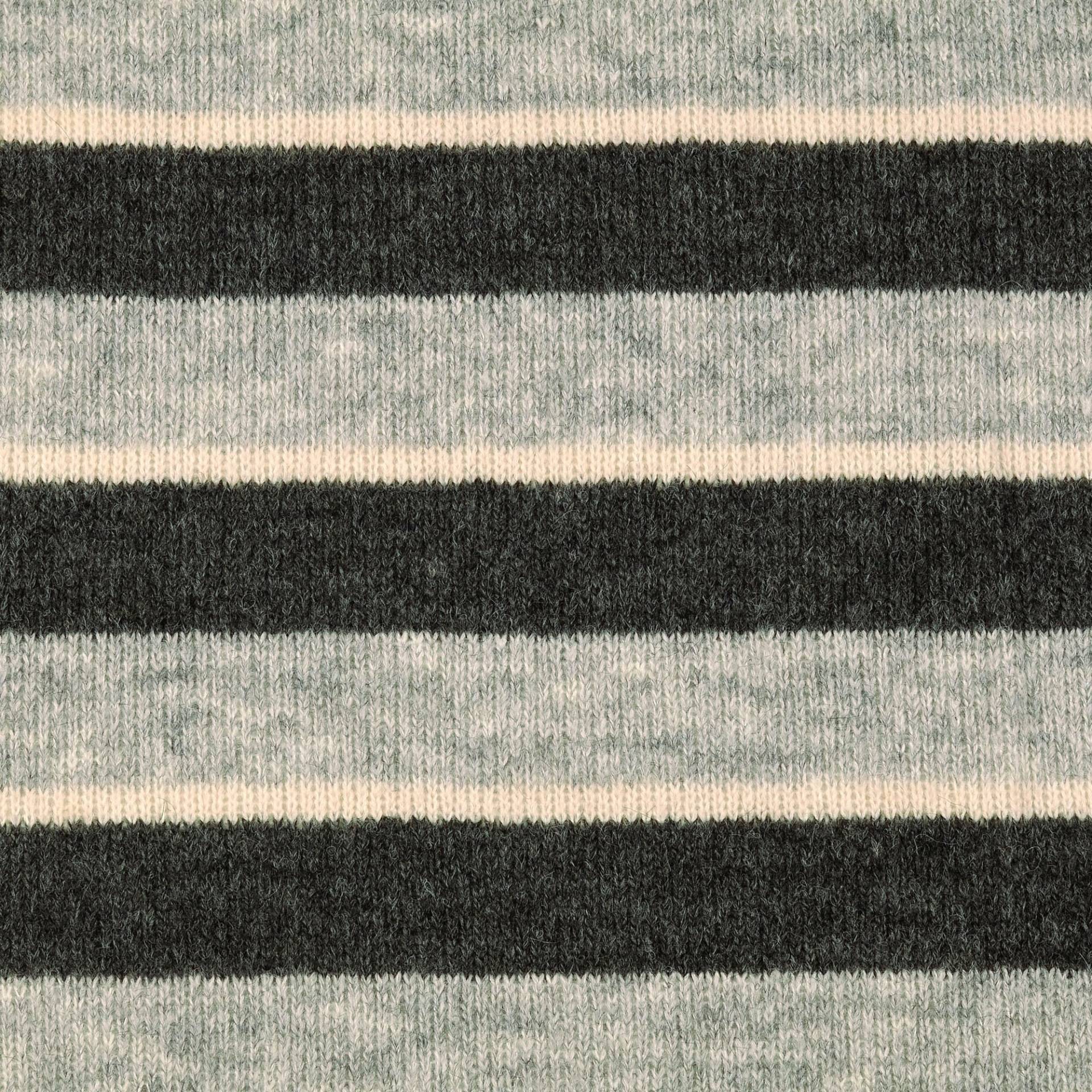 Wollstrickstoff Colour Stripes, grau Wollstrickstoff Colour Stripes, grau von Stoffe Hemmers