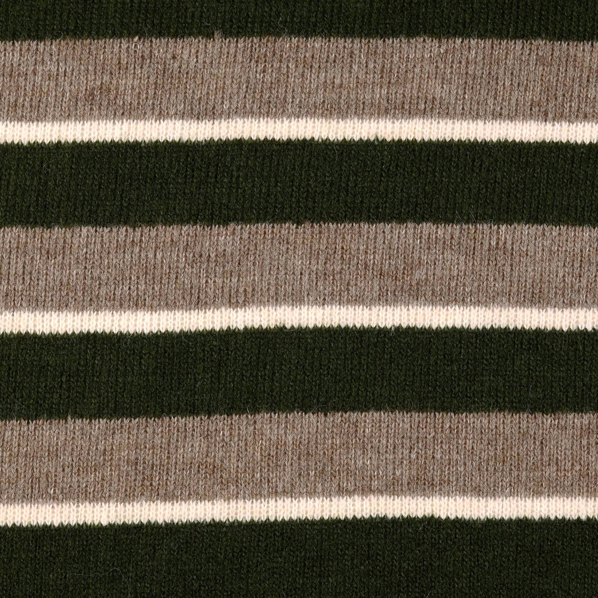 Wollstrickstoff Colour Stripes, grün Wollstrickstoff Colour Stripes, grün von Stoffe Hemmers