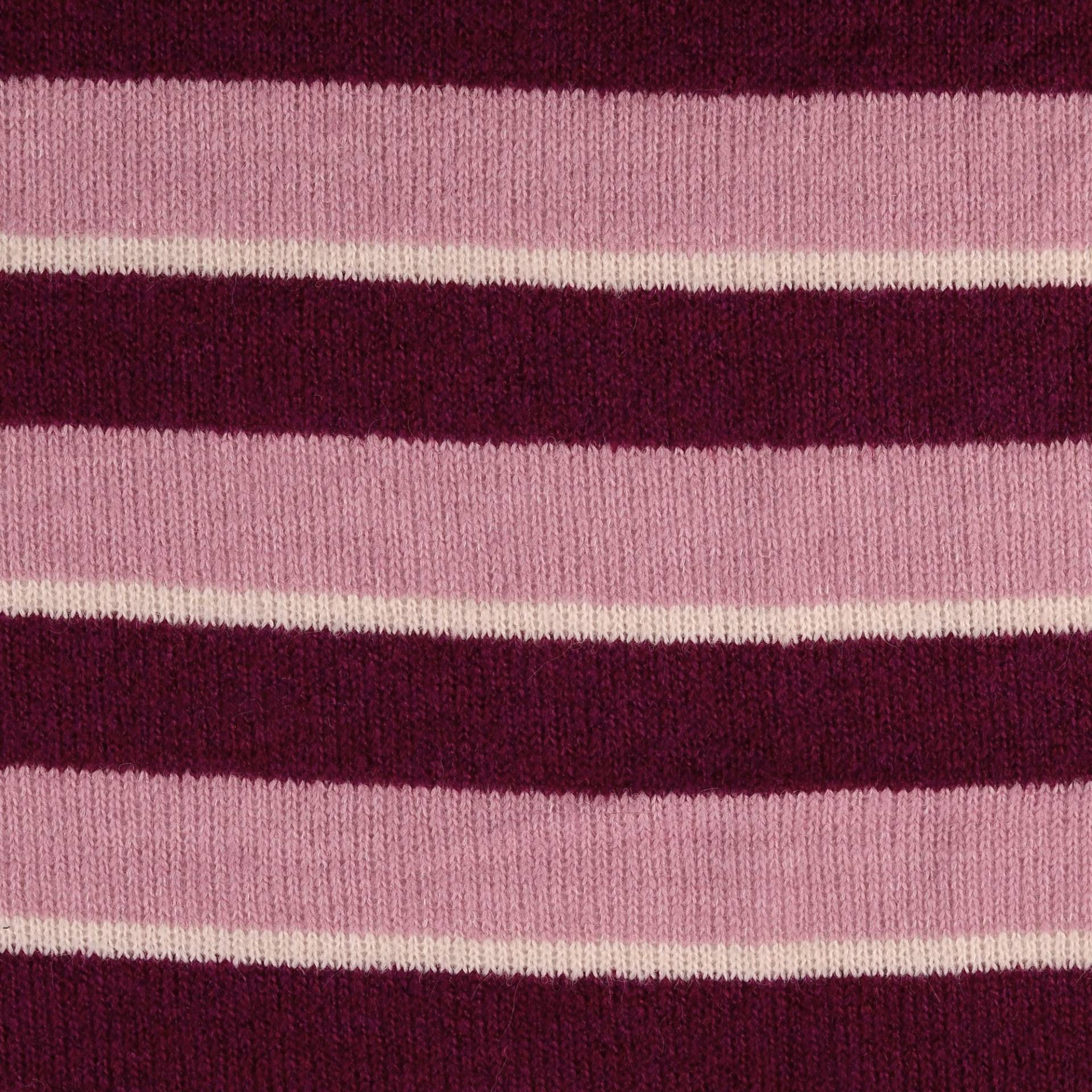 Wollstrickstoff Colour Stripes, rosa Wollstrickstoff Colour Stripes, rosa von Stoffe Hemmers