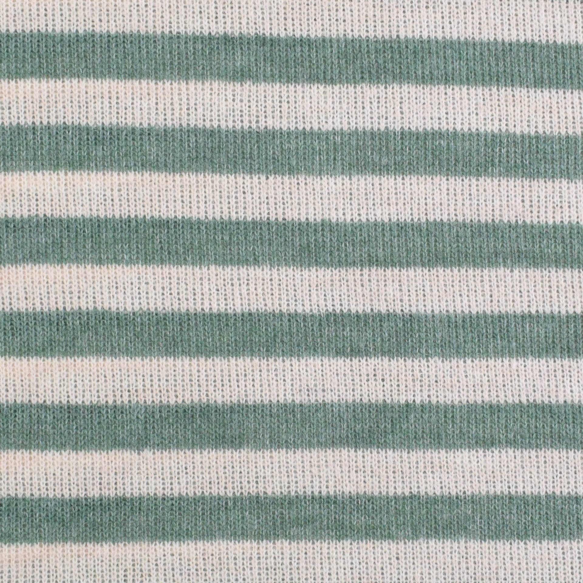 Wollstrickstoff Stripes, grün Wollstrickstoff Stripes, grün von Stoffe Hemmers