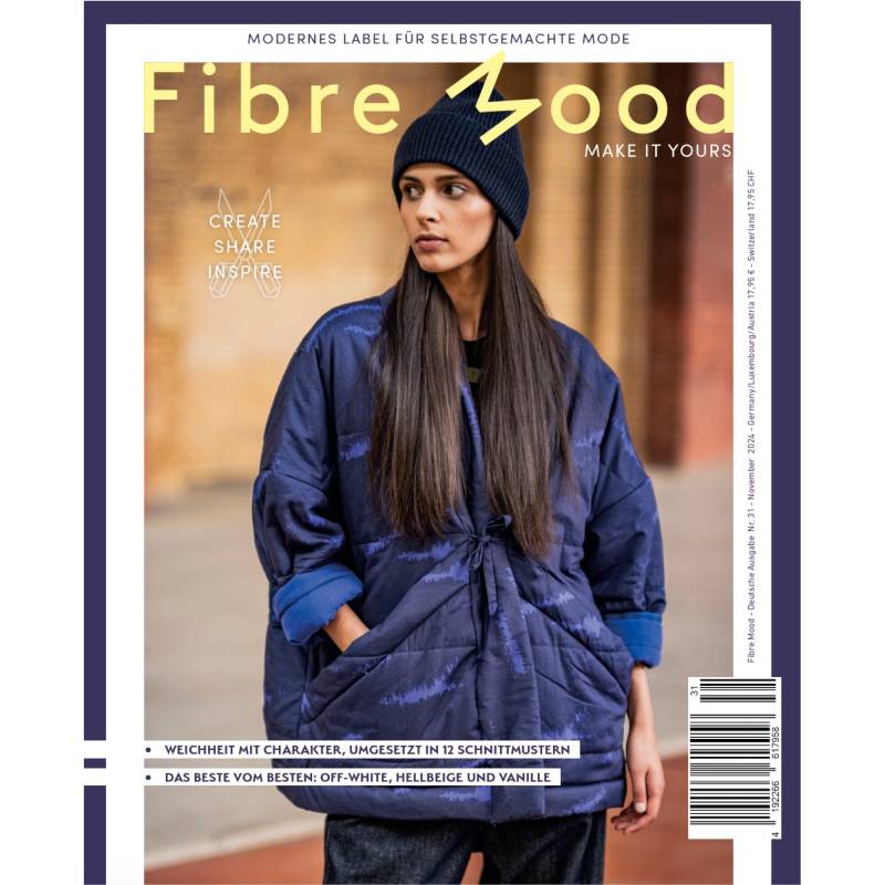 Zeitschrift Fibre Mood Nr. 31 von Stoffe Hemmers