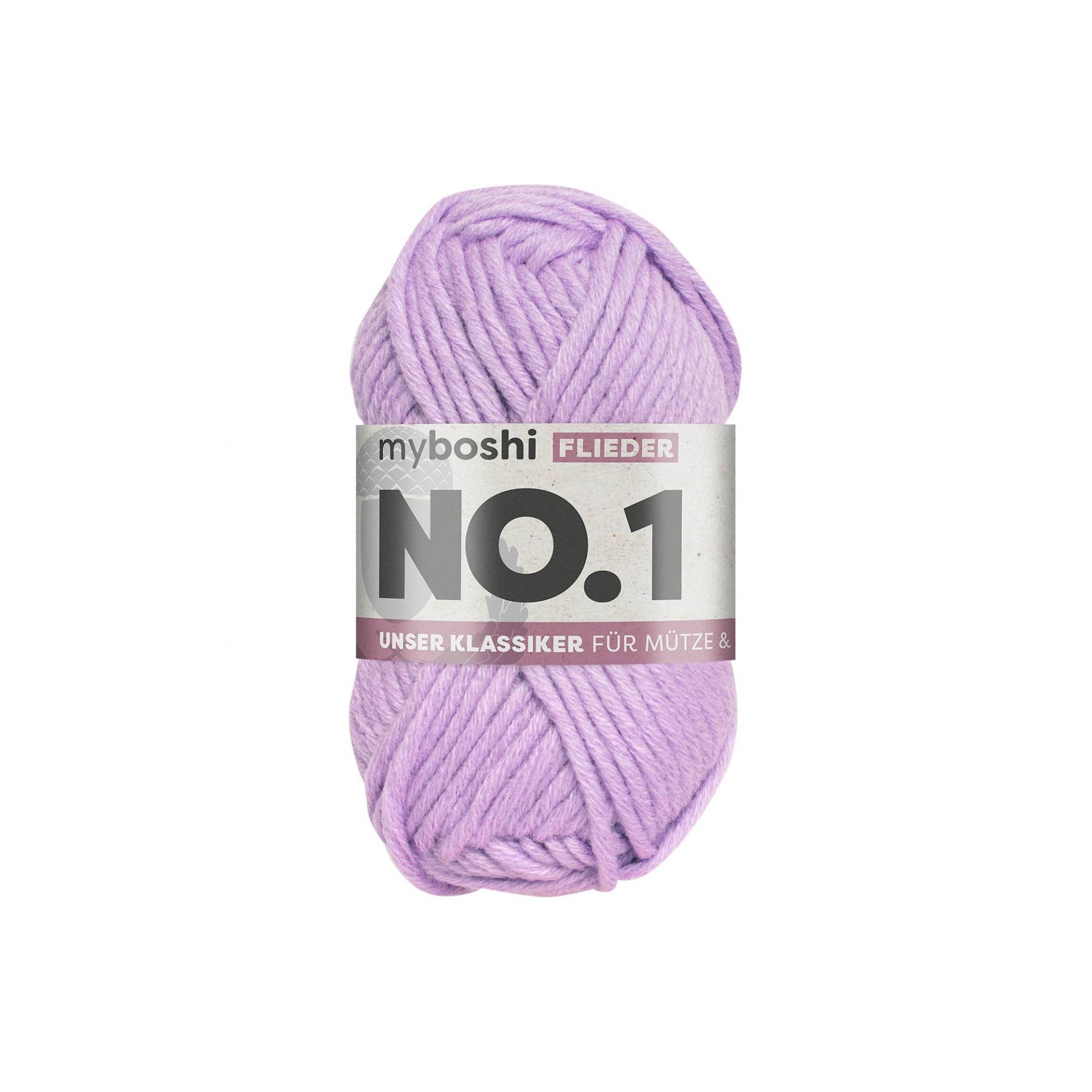 myboshi Wolle No.1 50g, flieder myboshi Wolle No.1 50g, flieder von Stoffe Hemmers