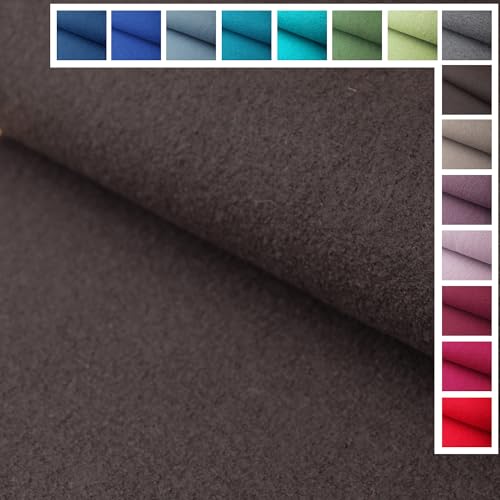 Walkloden Walkstoff Kochwolle - 100% Wolle, 0,25 m, Stoffe, Trachtenstoff, Meterware Farbe Dunkelbraun Walkloden Walkstoff Kochwolle - 100% Wolle, 0,25 m, Stoffe, Trachtenstoff, Meterware Farbe Dunkelbraun von Stoffe Kudellino