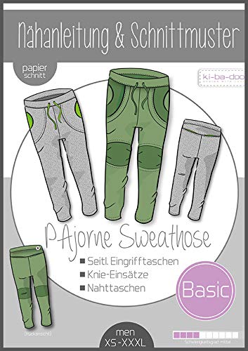 Schnittmuster kibadoo Sweat-Hose PAjorne von Stoffe Werning