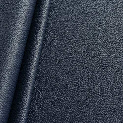 Polster PVC Kunstleder, Polsterstoff in Büffel Optik, Möbelstoff Meterware - Navy-Blau Polster PVC Kunstleder, Polsterstoff in Büffel Optik, Möbelstoff Meterware - Navy-Blau von Stoffkontor