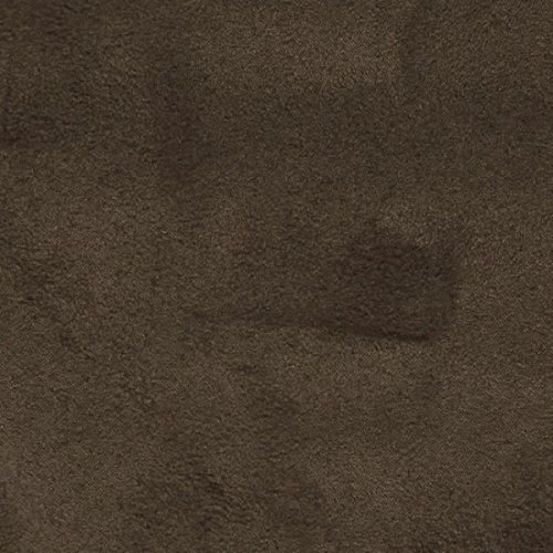 STOFFKONTOR Microfaser Polsterstoff - Meterware, Farbe Dunkel-Braun - für Polsterarbeiten, Bekleidung uvm. von Stoffkontor