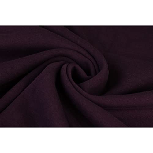 Alpenfleece "SUSAN" Kuschelfleece-0,5 m Schritte-Meterware-Winterfleece-Decken, Mäntel, Patchworkstoff-Breite ca.155 cm-360g/qm-35 Farben (Lila-033-SUSAN) von Stofftreff Santi