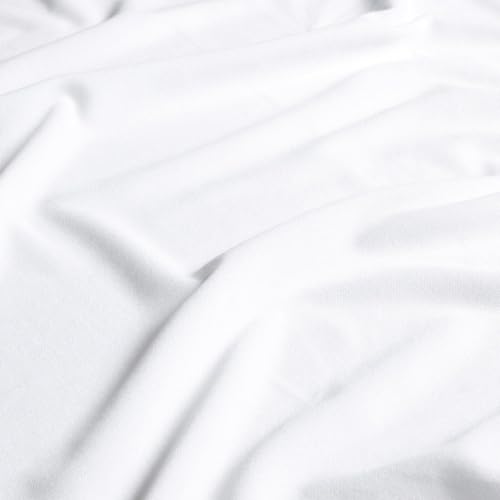 Bademodenstoff Innenfutter Netzstoff Meterware Futterstoff Öko-Tex Standard 100 Klasse 1 (Weiß) von Stofftreff Santi