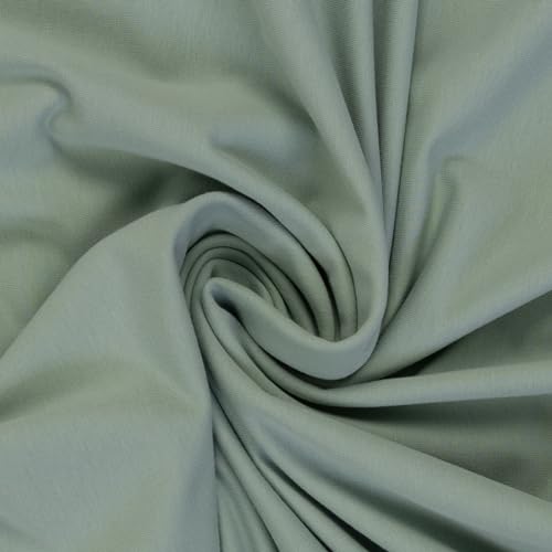 Bündchen HEIKE von Swafing - Strickschlauch - glatt/fein- 100 cm Schlauch- 25 cm Schritte Öko-Tex Standard Schlauchware/Bündchenstoff Neue Farben passent zur EIKE, MAIKE und NAOMI (262-Altmint) von Stofftreff Santi
