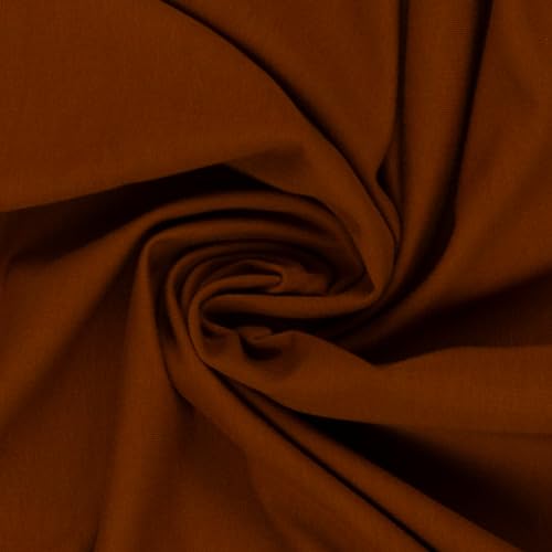 Bündchen HEIKE von Swafing - Strickschlauch - glatt/fein- 100 cm Schlauch- 25 cm Schritte Öko-Tex Standard Schlauchware/Bündchenstoff Neue Farben passent zur EIKE, MAIKE und NAOMI (713-Kupfer) von Stofftreff Santi