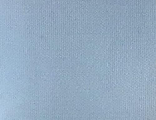Dehnbarer Futterstoff-DIRK, Nähen, Innenfutter, Patchwork, Füllmaterial, Innenseite, Taschen-105 g/QM-150 cm breit-50 cm Schritte-Meterware (Hellblau-5000-DIRK) von Stofftreff Santi
