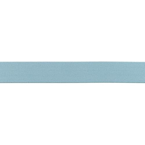 Elastische flache Gummibänder- 25 mm-Uni-100 cm-Meterware-Nähen, Patchwork, Befestigung & Bastelarbeiten (Altblau-25mm) von Stofftreff Santi